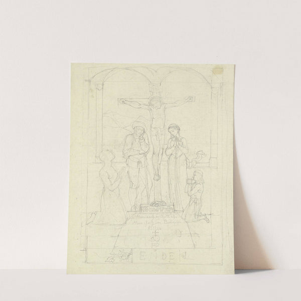 Schlußblatt zum ‘Götz von Berlichingen’ by Franz Pforr