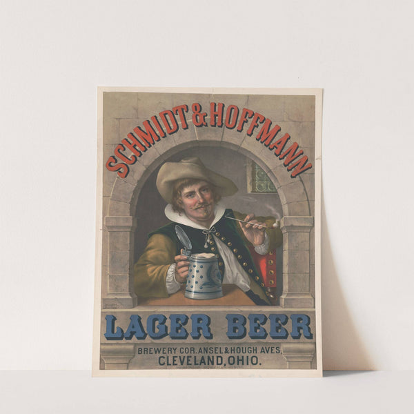 Schmidt & Hoffmann lager beer (1880) by Wittemann Bros.