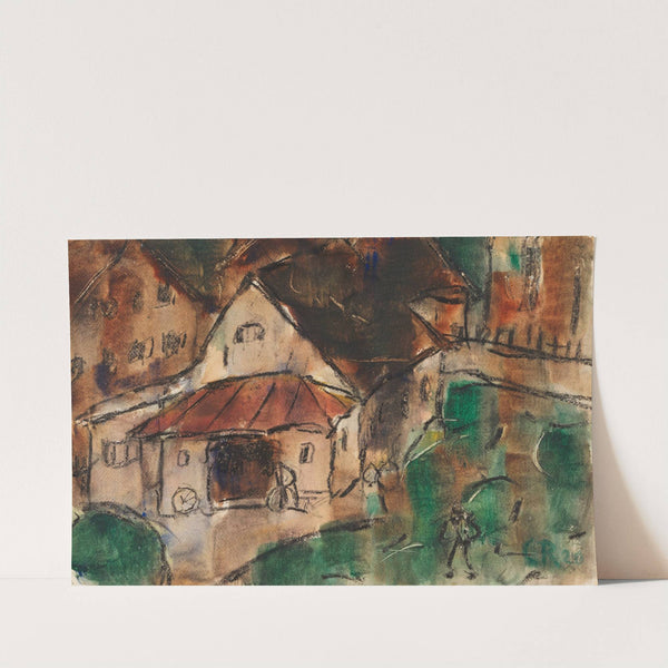 Schmiede in Erling (1920) by Christian Rohlfs