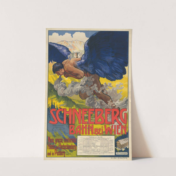 Schneeberg-Bahn bei Wien (1898) by Alfred Roller