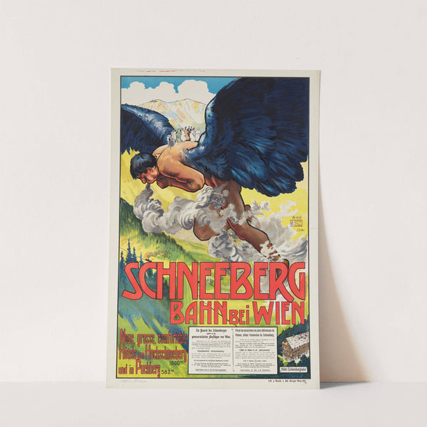 Schneebergbahn bei Wien (1898) by Alfred Roller