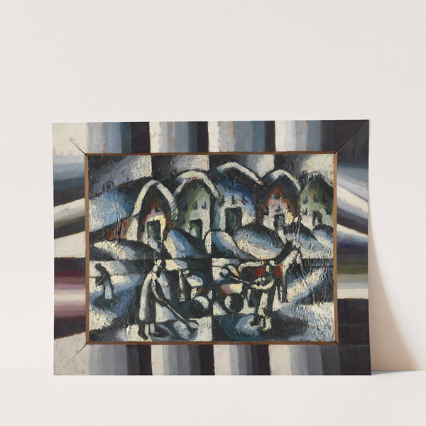 Schneeschipper (Snow Shovellers) by Arthur Segal