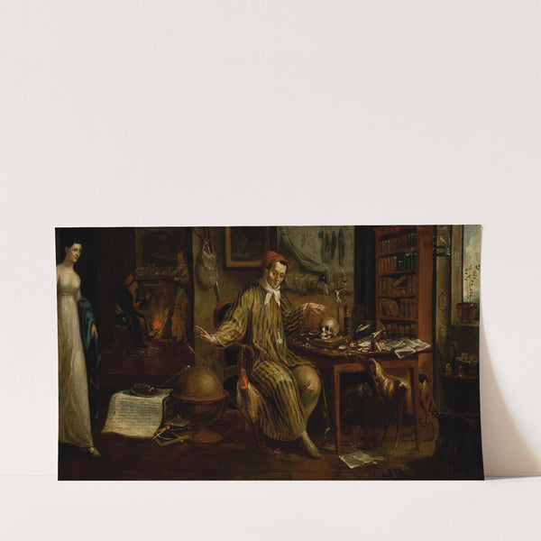 Scholar in His Studio (1815) by Michał Stachowicz