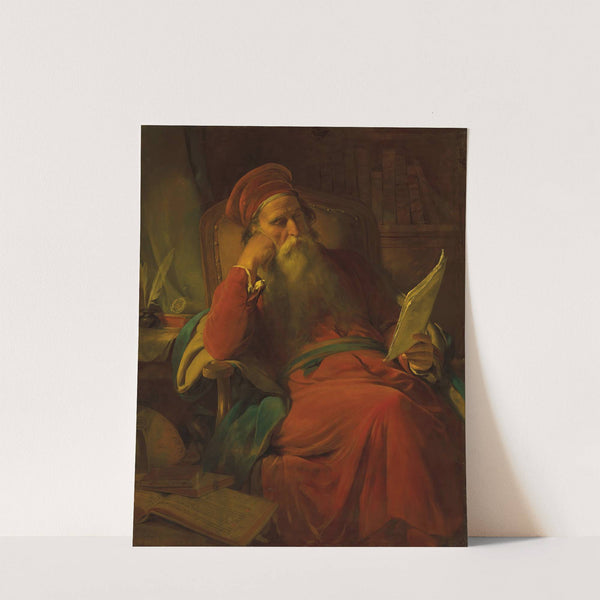 Scholar in his study (1876) by Friedrich von Amerling