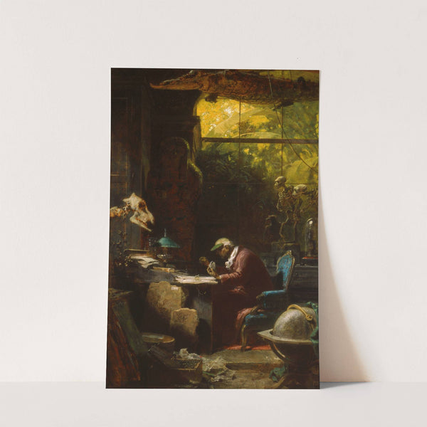 Scholar of Natural Sciences (1875-1880) by Carl Spitzweg