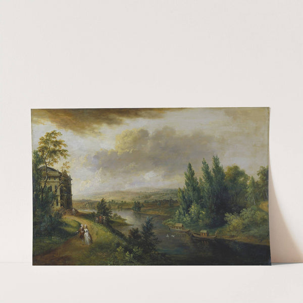 Schönbusch Castle near Aschaffenburg by Christian Georg Schütz the elder