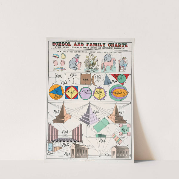 School and family charts by Marcius Willson