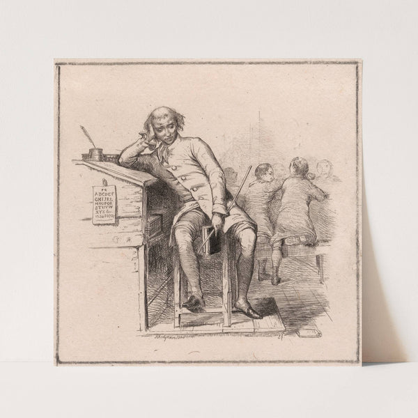 School Master in Classroom (1847) by Richard Redgrave