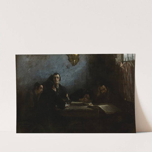 School of Talmudists by Samuel Hirszenberg