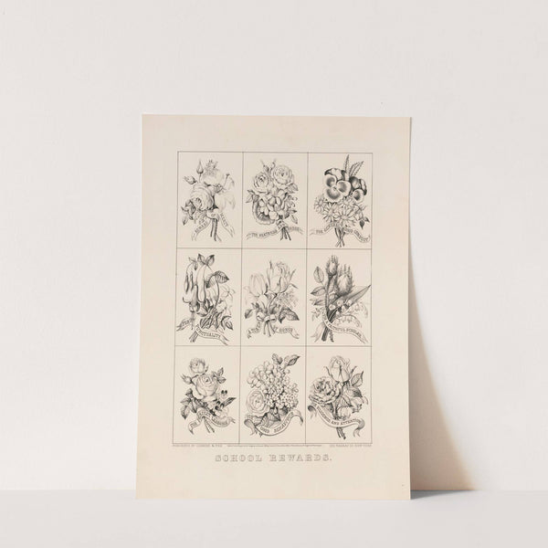 School rewards (1874) by Currier & Ives.