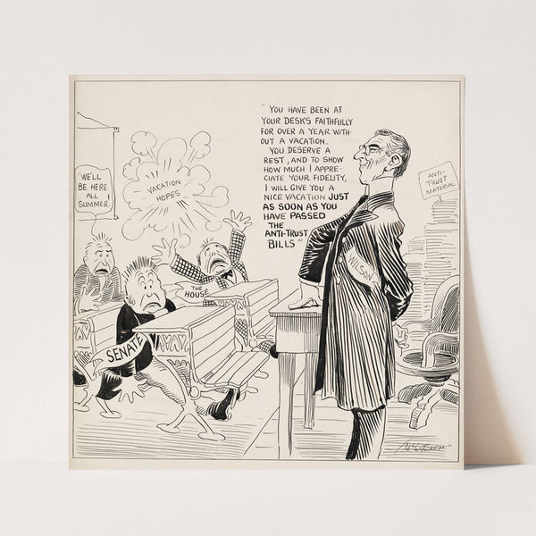 School Won’t be Out Till Fall (1914) by John Tinney McCutcheon