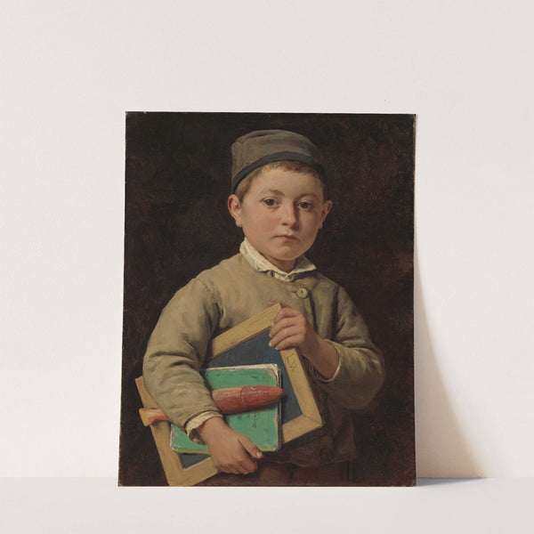 Schoolboy (1881) by Albert Anker