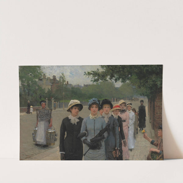 Schoolgirls by Sir George Clausen