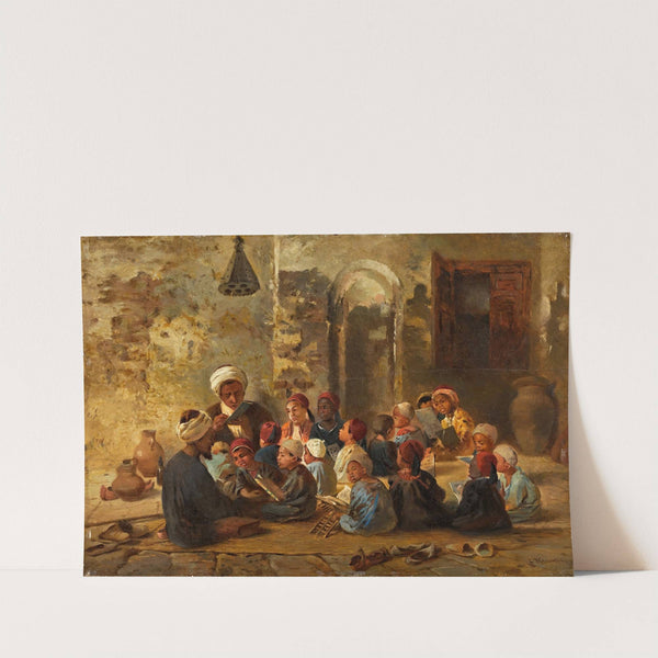 Schoolroom in Cairo by Konstantin Egorovich Makovsky