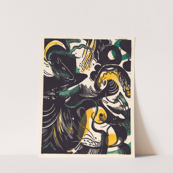 Schöpfungsgeschichte II (1914) by Franz Marc