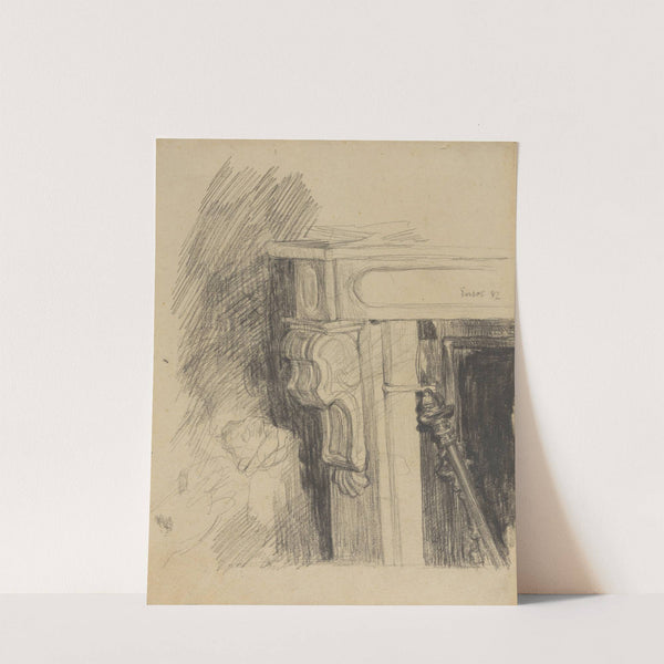 Schouw en handen by James Ensor