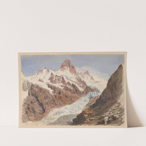 Schreckhorn, Eismeer by John Singer Sargent