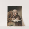 Schreibender Mönch by Carl Schleicher