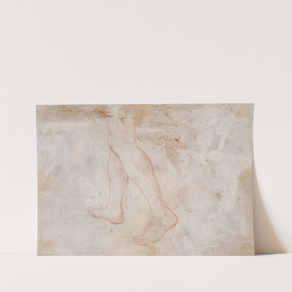 Schreitendes Beinpaar (Fragment) (ca 1648) by Claude Lorrain