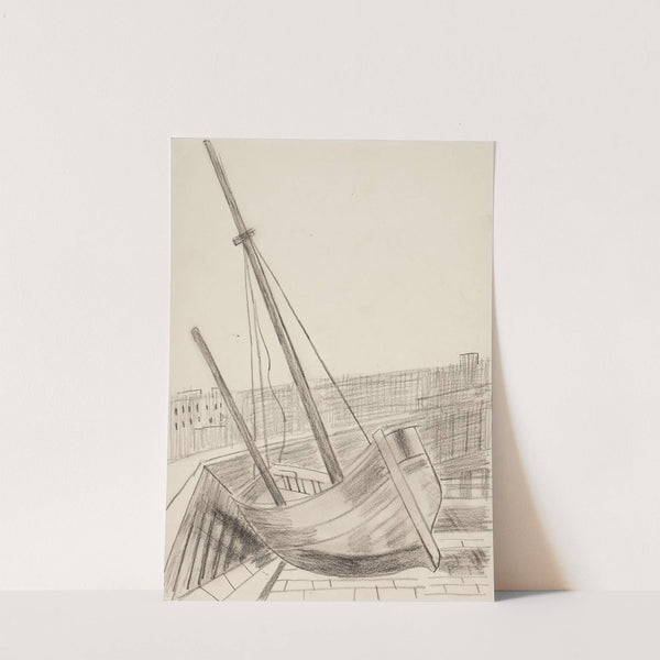 Schuit (1947) by Jean Brusselmans