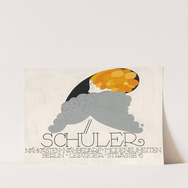 Schüler Nähkästen Nähbedarf Modeneuheiten (1910) by Julius Klinger