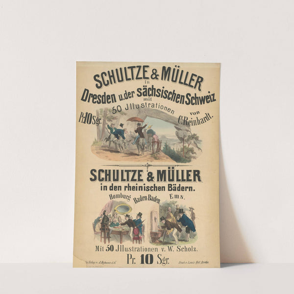 Schultze und Müller in Dresden und der sächsischen Schweiz (1861)