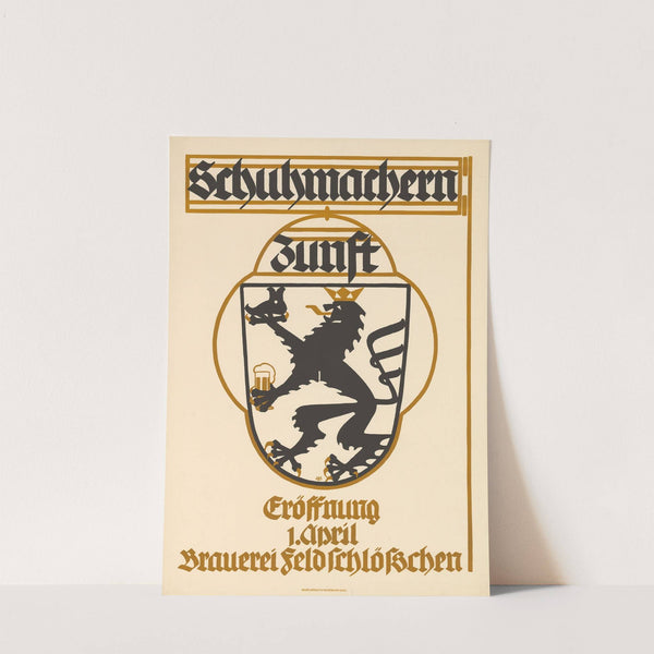 Schumachernzunft – Eröffnung Brauerei Feldschlösschen (1926) by Burkhard Mangold
