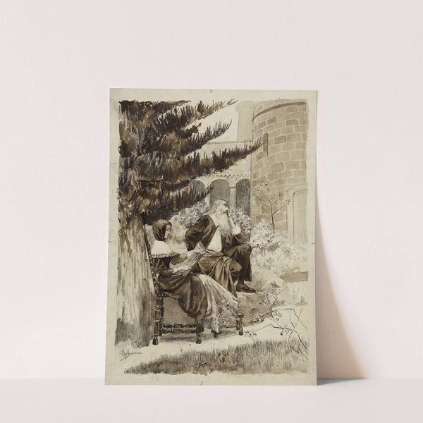 Schumacker et Ethel (1884) by Georges Antoine Rochegrosse