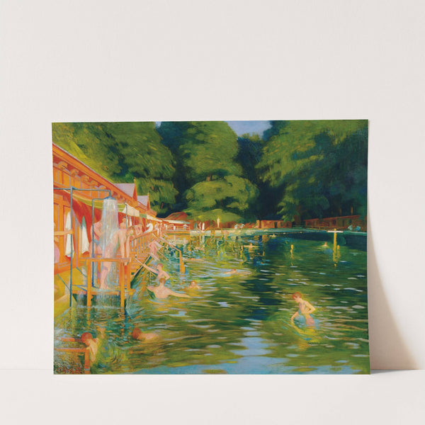 Schwimmbad by Ludwig Ferdinand Graf