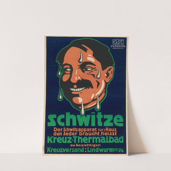 Schwitze Kreuz-Thermalbad (vor 1914) by Oskar Petersen