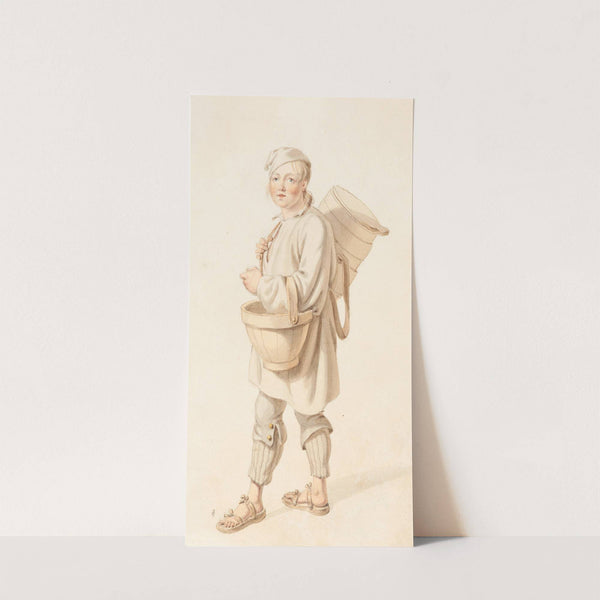 Schwytz. Laitier du Rigi (1822) by Franz Niklaus König