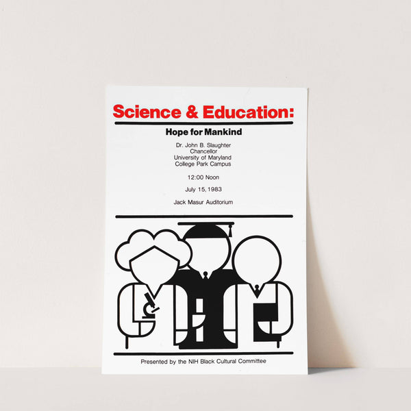 Science and education; hope for mankind by National Institutes of Health