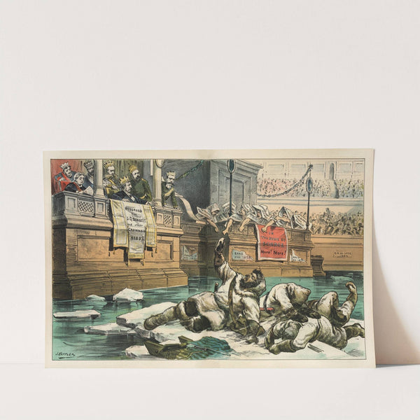 Science, or sport - A modern spectacle after an old model by Joseph Ferdinand Keppler