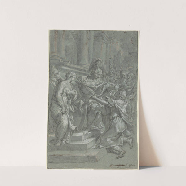 Scipio Restoring His Captive to Her Lover (17th century) by Italian School