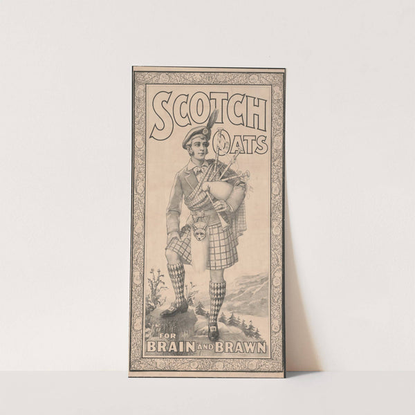Scotch oats, for brain and brawn (1900) by Russell, Morgan & Co.