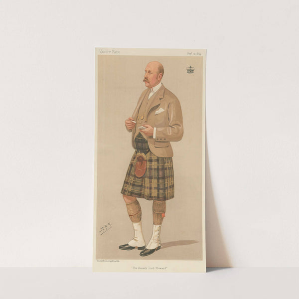 Scotsman; ‘The Queen’s Lord Steward’, The Marquis of Breadalbane, September 13, 1894 (1894) by Leslie Matthew Ward
