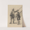 Scottish Warrior and Bagpiper (1875) by Adolph Tidemand