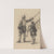 Scottish Warrior and Bagpiper (1875) by Adolph Tidemand