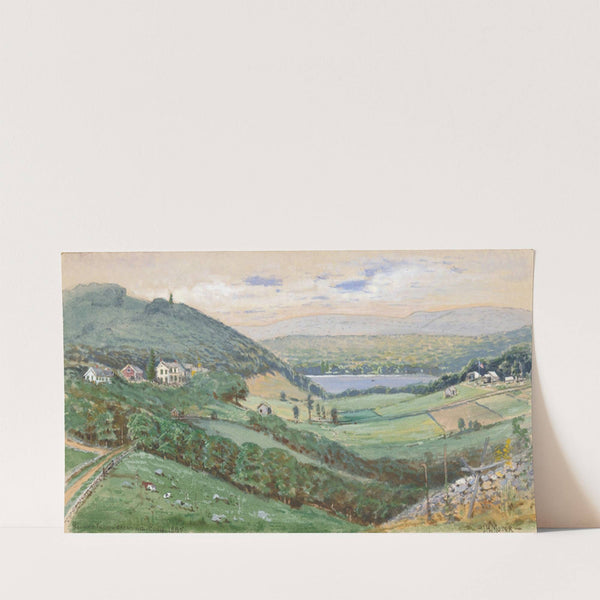 Scoville Farm, Cream Hill, Connecticut (1885) by James Henry Moser