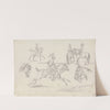 ‘Scraps’, No. 8: Scenes of a Lancer and Other Cavalry (1823) by Henry Thomas Alken