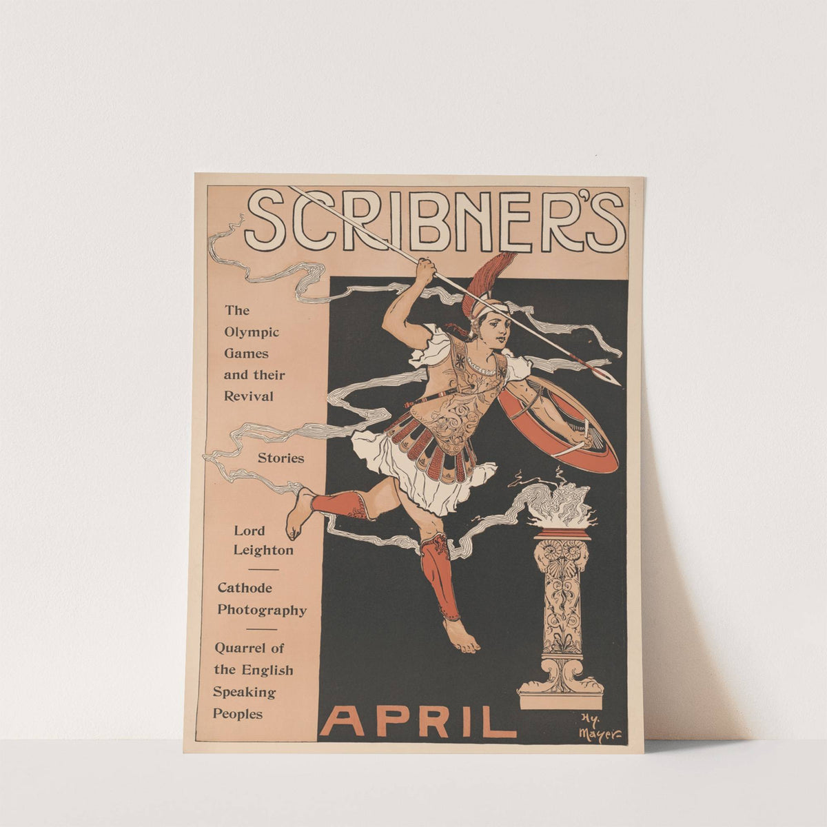 Scribner's April by Henry Mayer