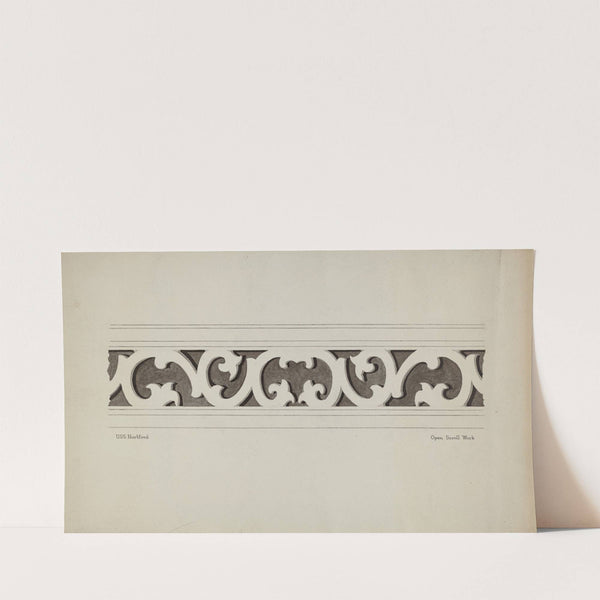 Scroll Work (c. 1939) by Margaret Gordon