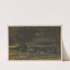 Scrub by the River Barycz (1850-1881) by Adolf Dressler