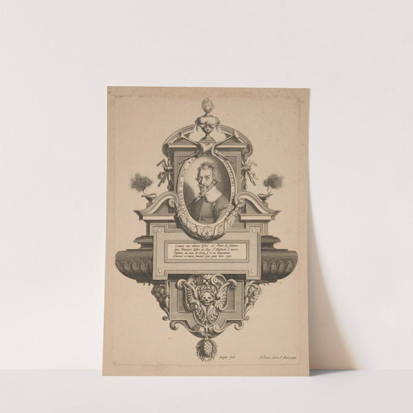 Sculpteur du Roy, AE. 61, Bartelemi Trenblet (Sculptor of the King, age 61, Barthlemy Trenblay) by Michel Lasne
