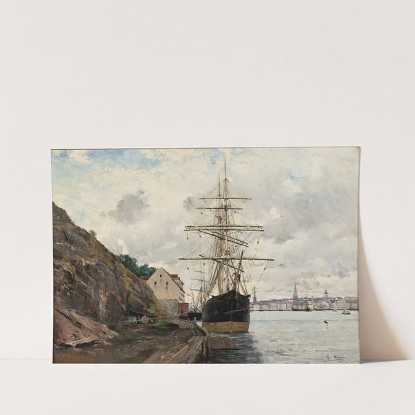 Sea Approach to Stockholm by Axel Lindman