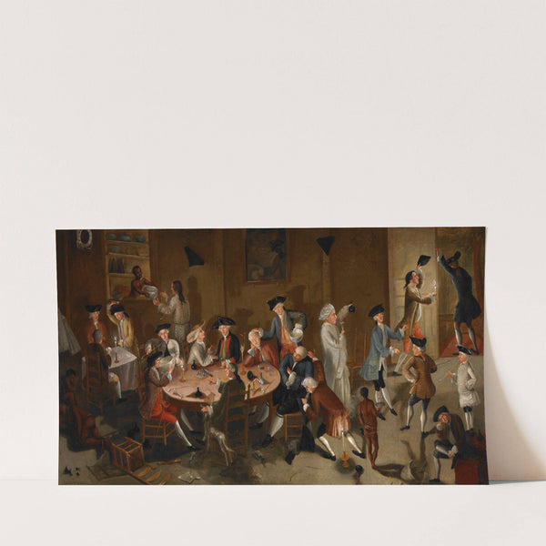 Sea Captains Carousing in Surinam (c.1752–58) by John Greenwood