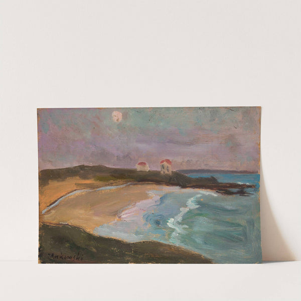 Sea coast by Tadeusz Makowski