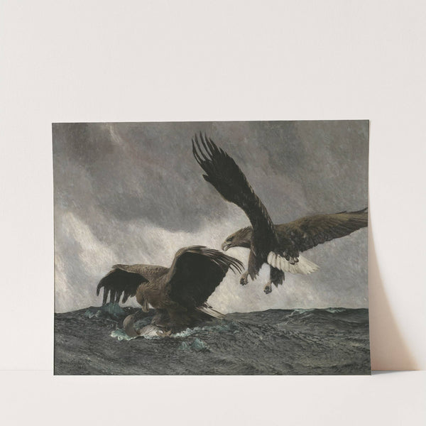 Sea Eagles (1897) by Bruno Liljefors