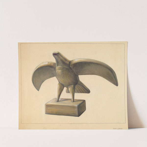 Sea Gull Figure by Mina Lowry