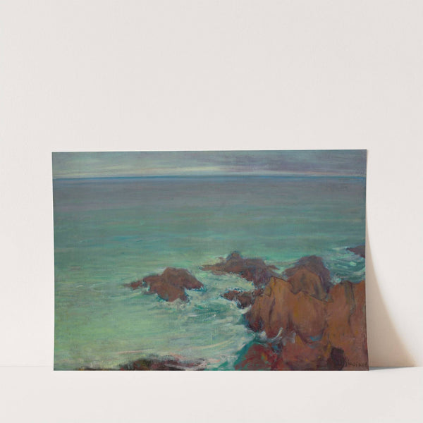 Sea in Brittany (1905) by Władysław Ślewiński